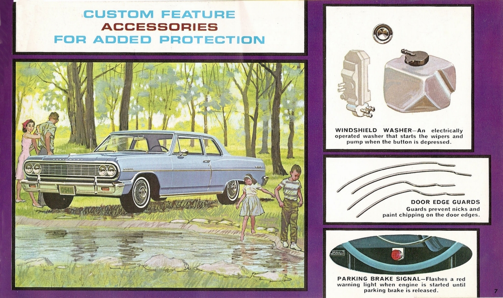 1964 Chev Chevelle Accessories Brochure Page 10